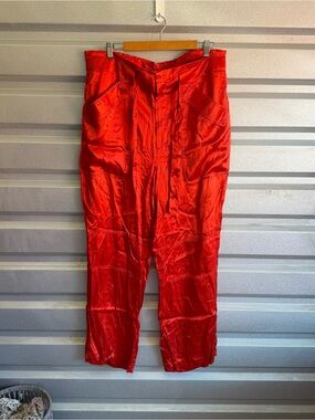 J. Crew NWT wide leg belted pant